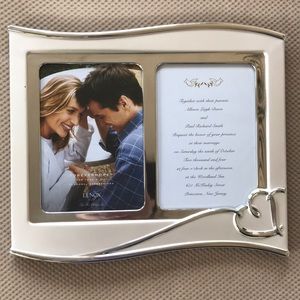 Lenox Silverplate Double Frame